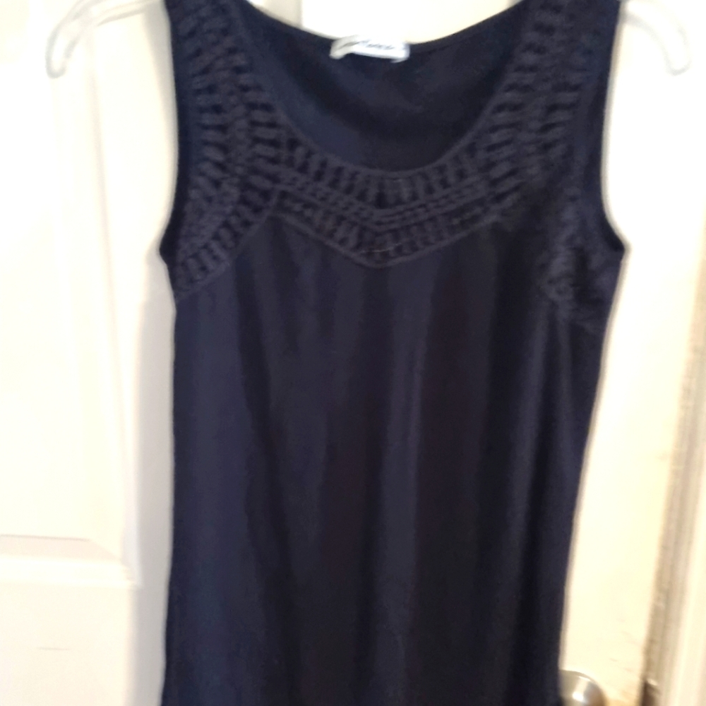 Black sleeveless top from Stitch Fix